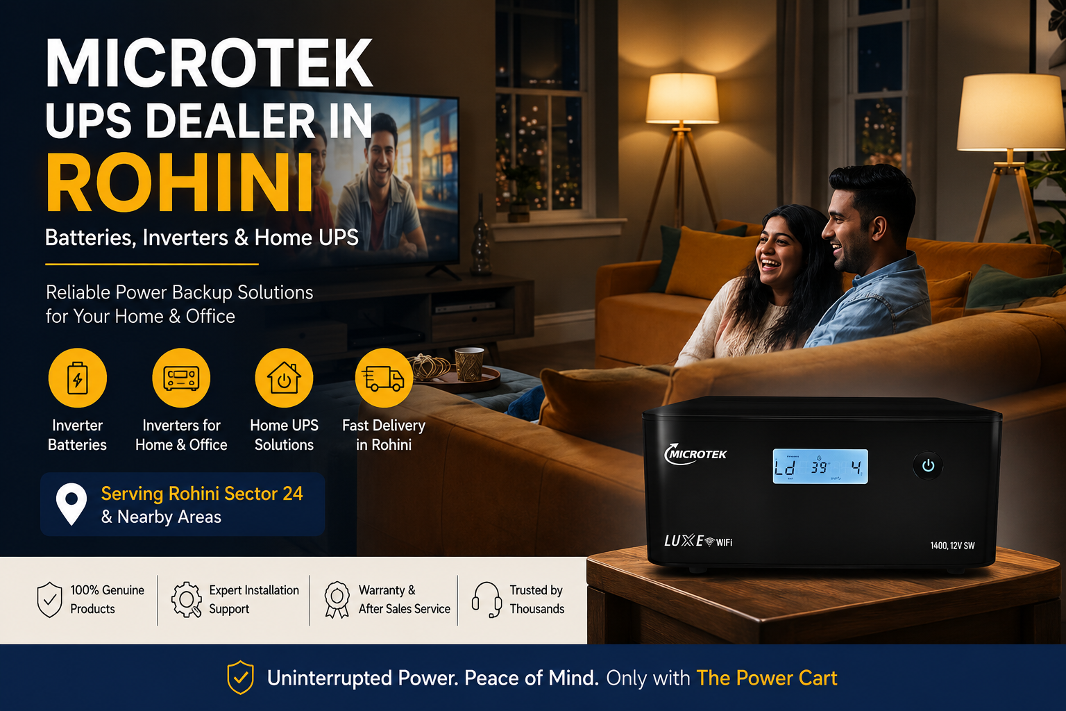 Microtek UPS Dealer in Rohini Delhi